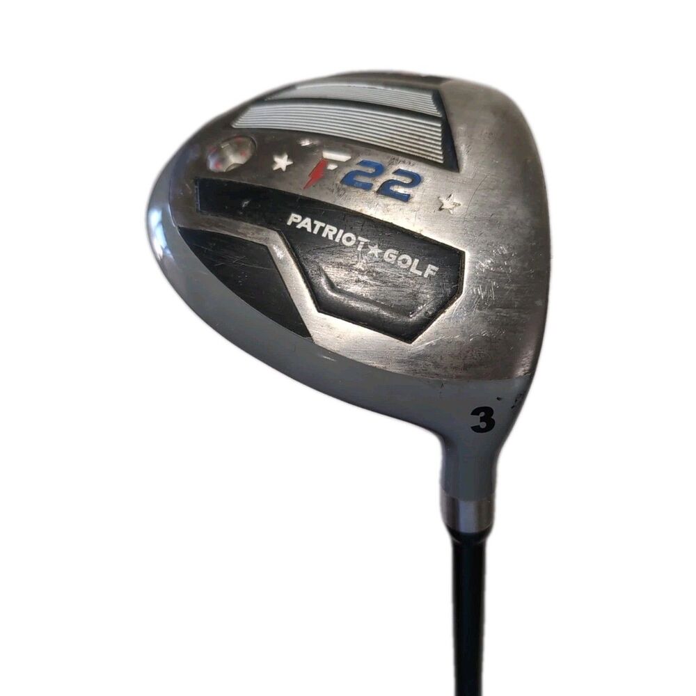 Patriot Golf F22 3-Wood 25* (RH) 42.5” iDrive Tour 4.5 Standard Flex Graphite